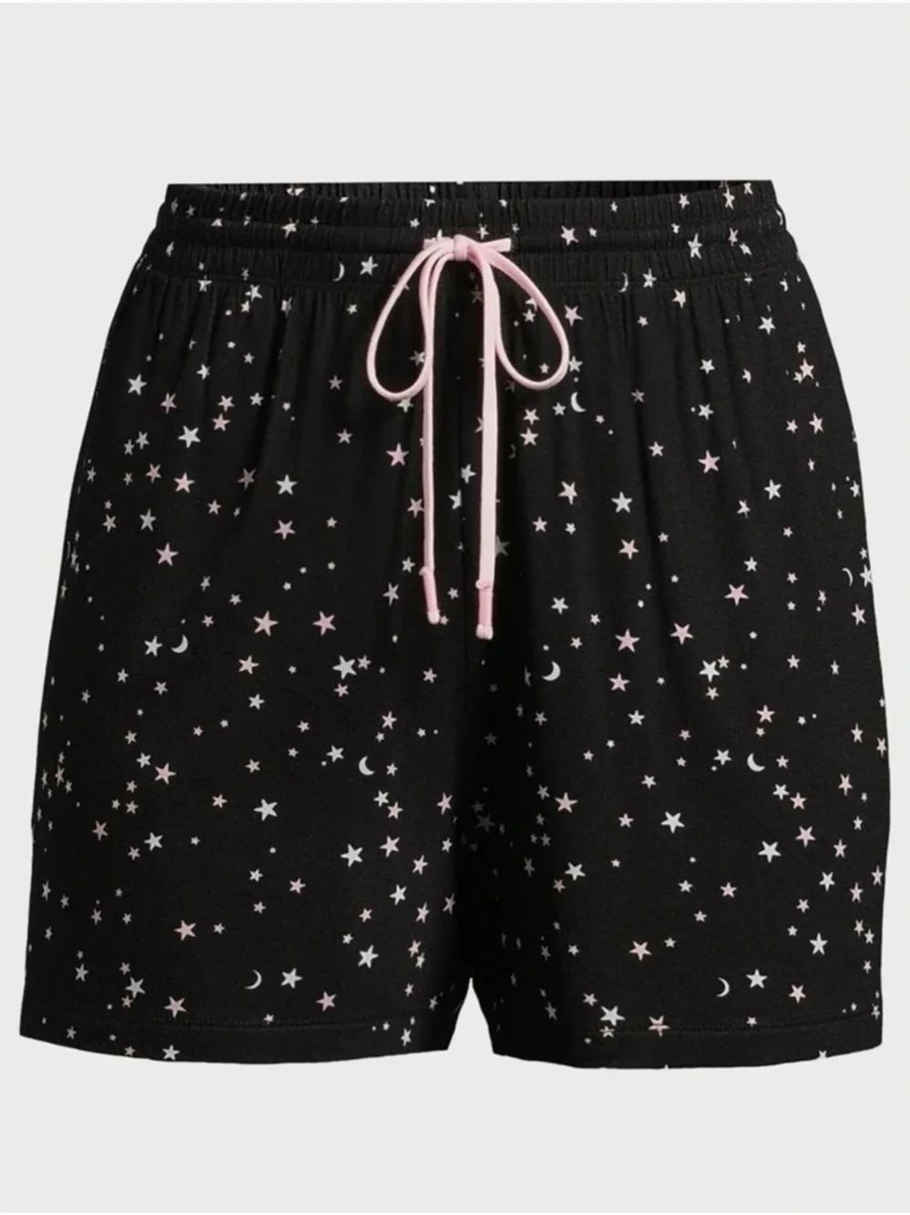 Joyspun Black Soot Super Soft Knit Pull On Sleep Shorts - Picture 7 of 7